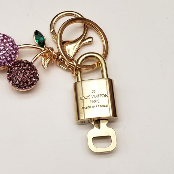Authentic Louis Vuitton Lock & Key with unbranded Bagcharm, Keycharm, Keychain - Picture 3 of 8